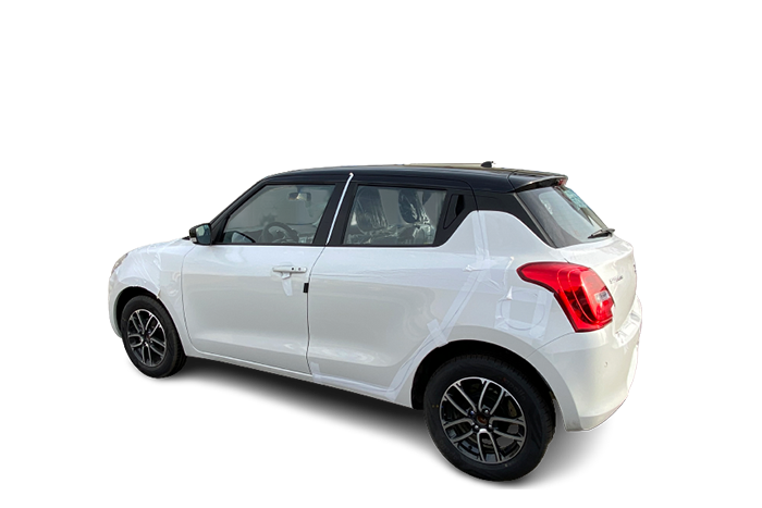 SUZUKI SWIFT GLX WHITE BLACK ROOF